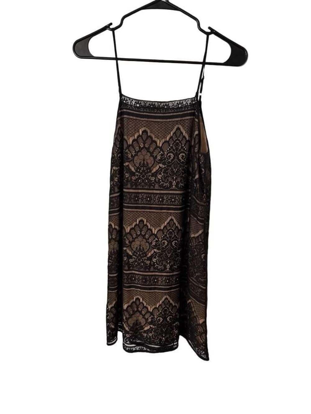 Cami NYC The Rebecca Dress in Black Lace with Silk Lining